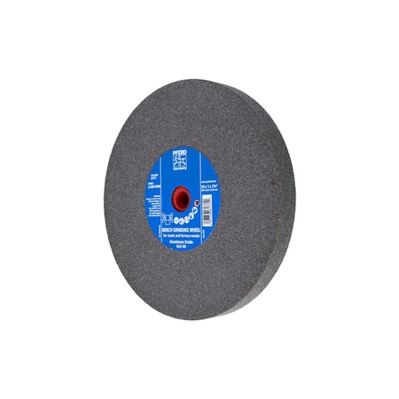 Pferd 61771 10in x 1in Vitrified Bench Wheel 1-1/4in A.H., Aluminum Oxide, 60 Grit 61771-PFERD